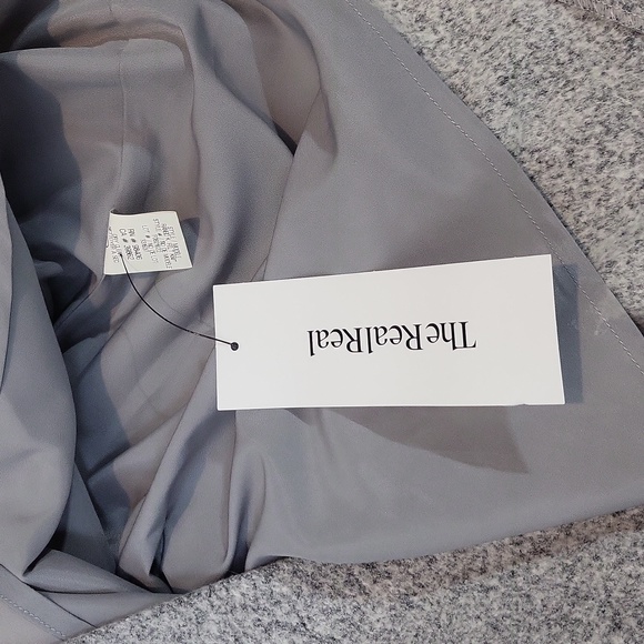 THEORY Raneid K Wool Felt Knit Light Heather Wool Sleeveless A-Line Dress - Picture 11 of 13